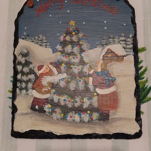 None Holiday Free When Bundled Wooden Christmas Wall Hanging Poshmark